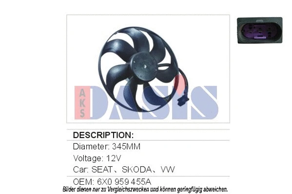 Fan, engine cooling (048029N)