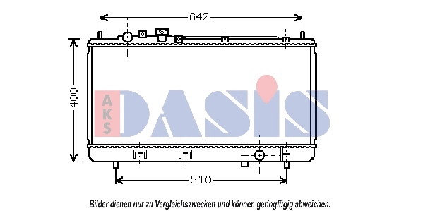 Radiator, engine cooling (110045N)