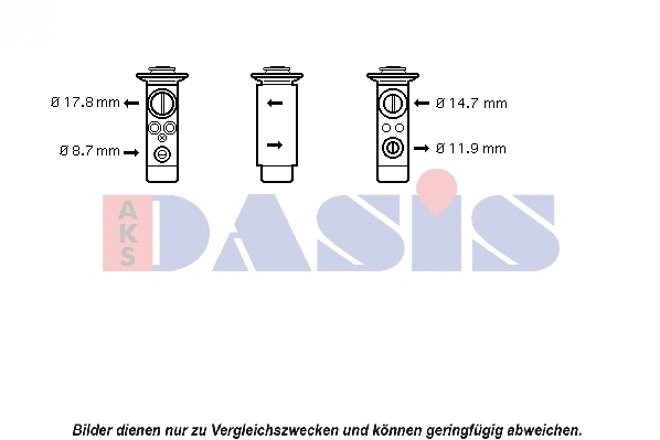 Expansion Valve, air conditioning (840153N)