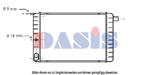 Radiator, engine cooling (220080N)