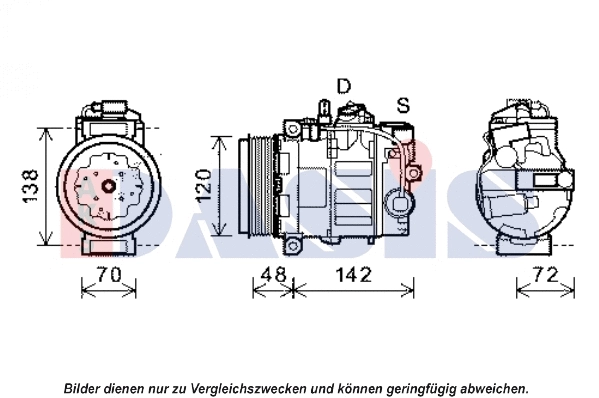 Compressor, air conditioning (851977N)