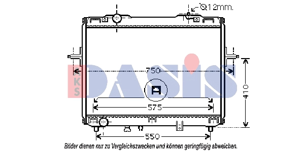 Radiator, engine cooling (510109N)