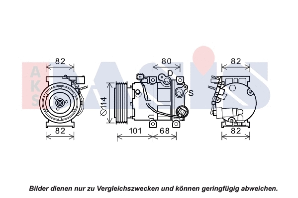 Compressor, air conditioning (852824N)