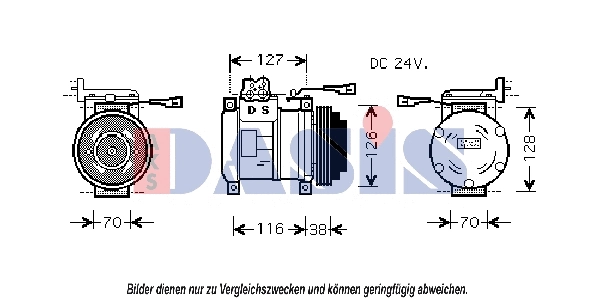 Compressor, air conditioning (851395N)