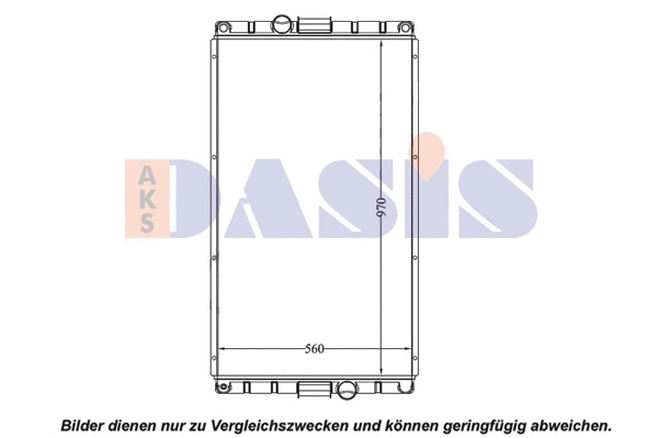 Radiator, engine cooling (280020N)
