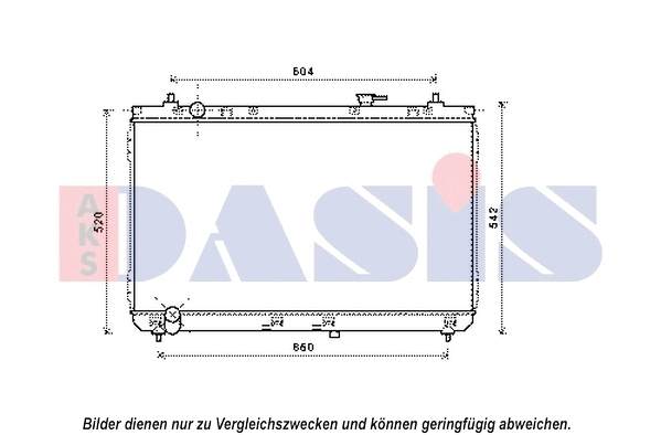 Radiator, engine cooling (510159N)