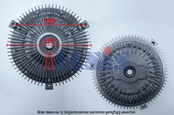 Clutch, radiator fan (128210N)
