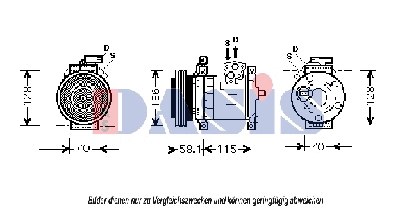 Compressor, air conditioning (850366N)