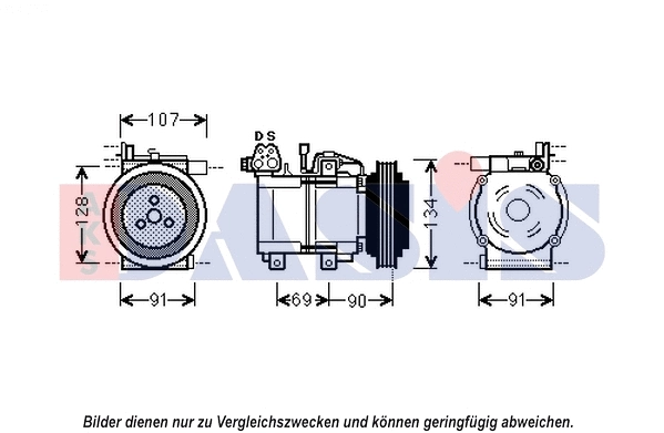 Compressor, air conditioning (852566N)