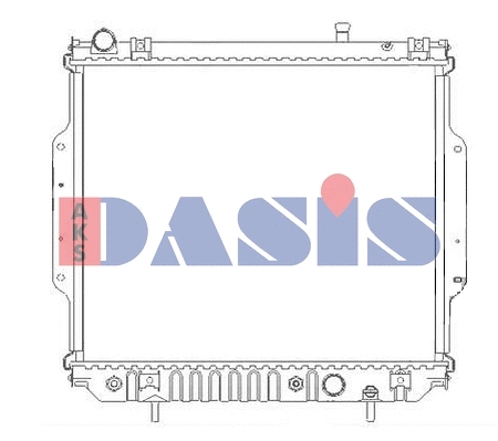 Radiator, engine cooling (520146N)
