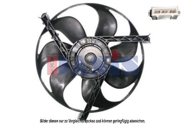Fan Wheel, engine cooling (328001N)
