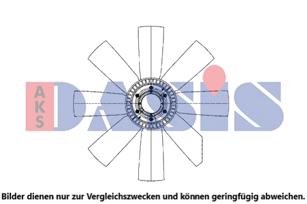 Fan, engine cooling (288019N)