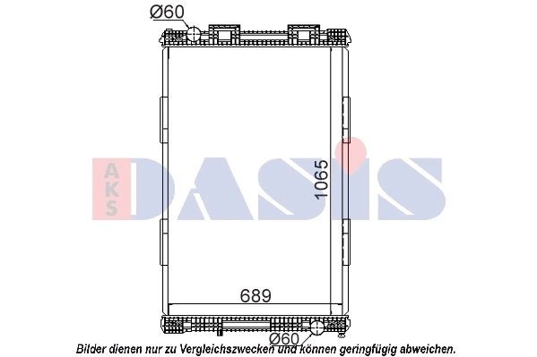 Radiator, engine cooling (260140S)
