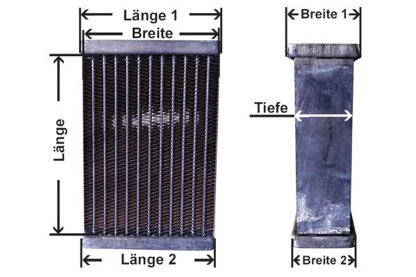 Core, radiator (681302N)