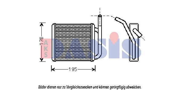 Heat Exchanger, interior heating (569006N)