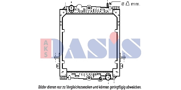 Radiator, engine cooling (290210N)