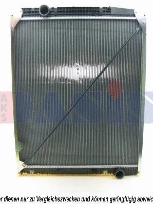 Radiator, engine cooling (134300N)