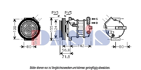 Compressor, air conditioning (851800N)
