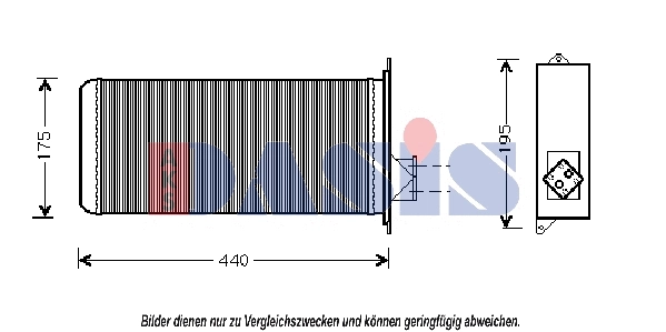 Heat Exchanger, interior heating (409210N)