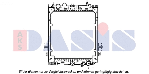 Radiator, engine cooling (290016N)