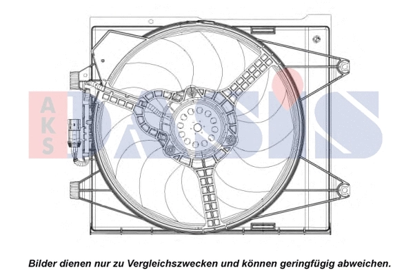 Fan, engine cooling (088410N)