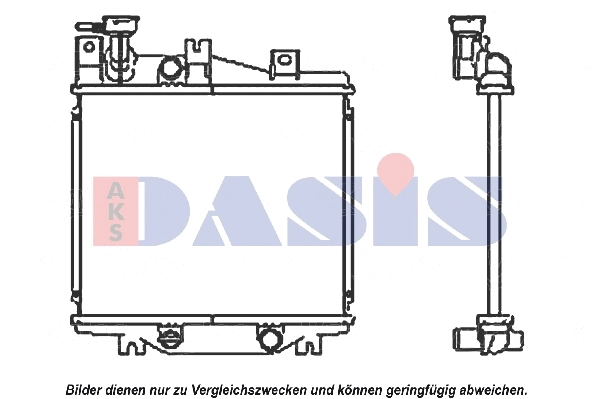 Radiator, engine cooling (360006N)