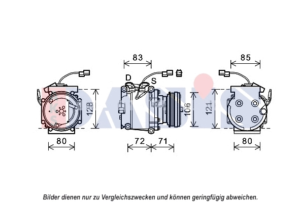 Compressor, air conditioning (852663N)