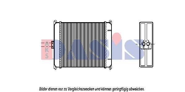 Heat Exchanger, interior heating (169060N)