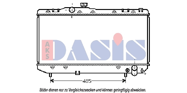 Radiator, engine cooling (211580N)