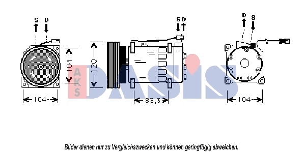Compressor, air conditioning (850782N)