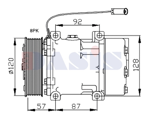Compressor, air conditioning (852446N)
