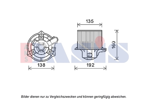 Interior Blower (568042N)