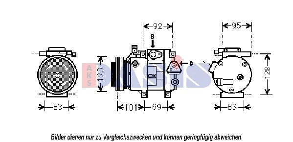 Compressor, air conditioning (851839N)