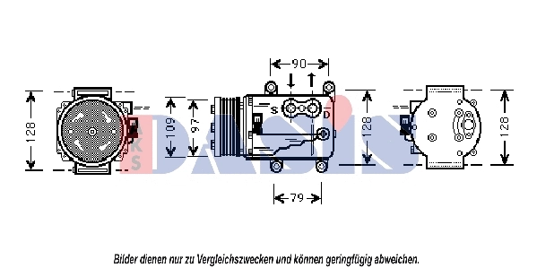 Compressor, air conditioning (853160N)
