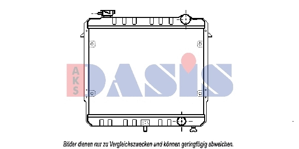 Radiator, engine cooling (520042N)