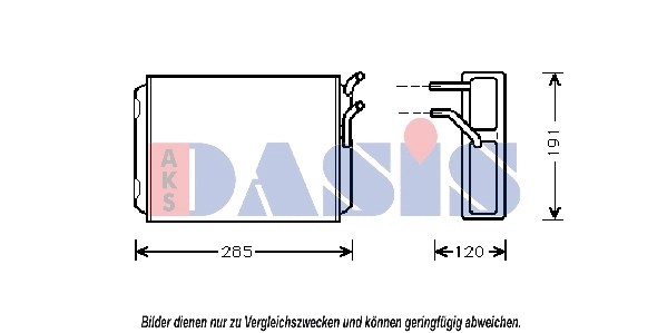 Heat Exchanger, interior heating (229000N)