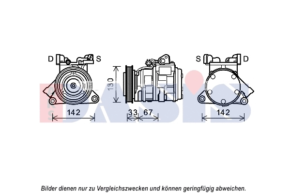 Compressor, air conditioning (852669N)