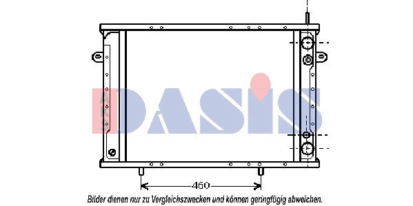 Radiator, engine cooling (180026N)