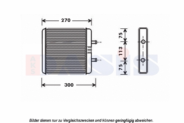 Heat Exchanger, interior heating (409003N)