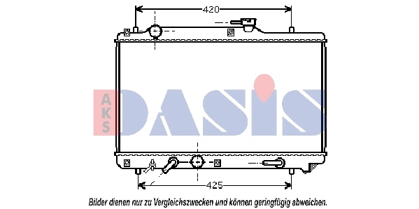 Radiator, engine cooling (320004N)