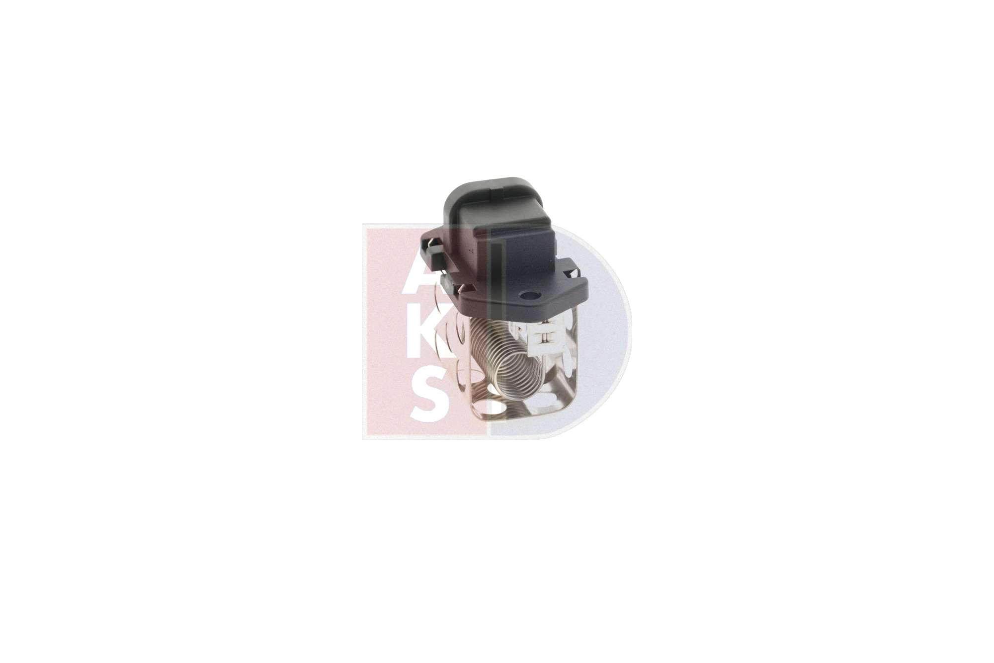 Series resistor, electric motor (radiator fan)