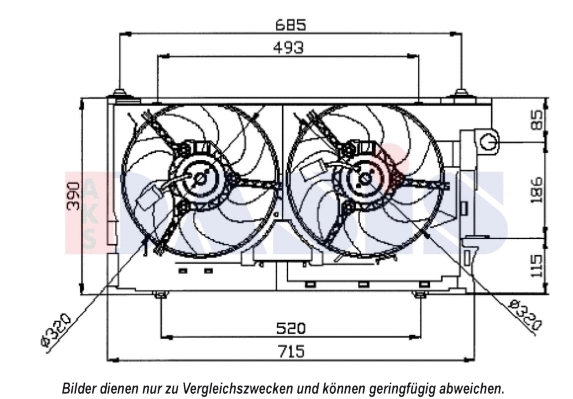 Fan, engine cooling (068023N)