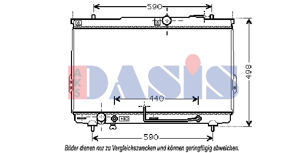 Radiator, engine cooling (510036N)