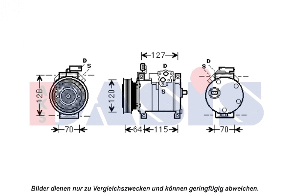 Compressor, air conditioning (851915N)