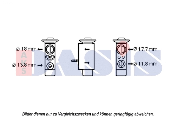 Expansion Valve, air conditioning (840228N)