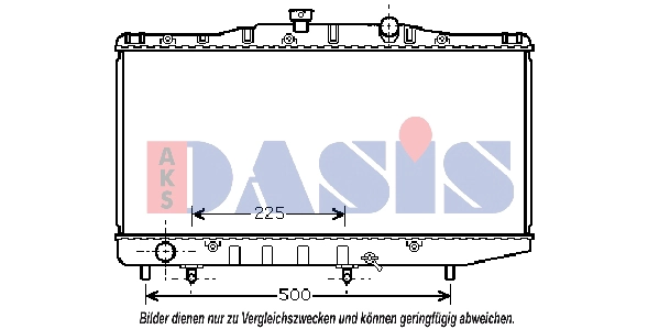 Radiator, engine cooling (210117N)