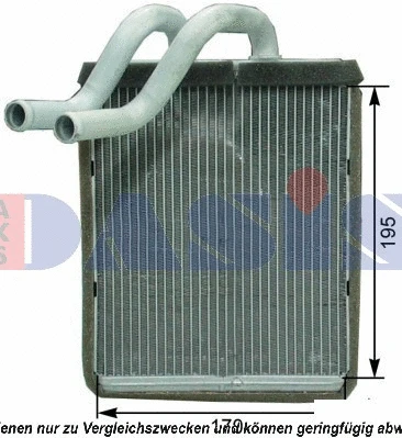 Heat Exchanger, interior heating (519004N)