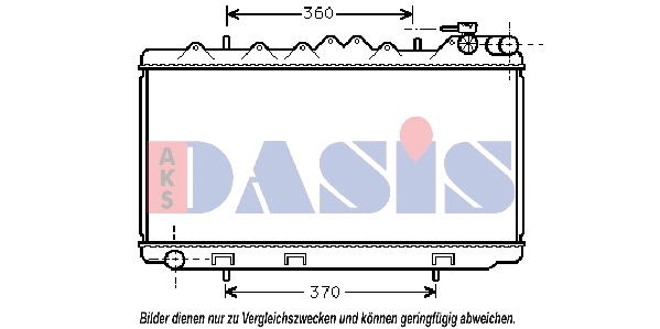 Radiator, engine cooling (070160N)