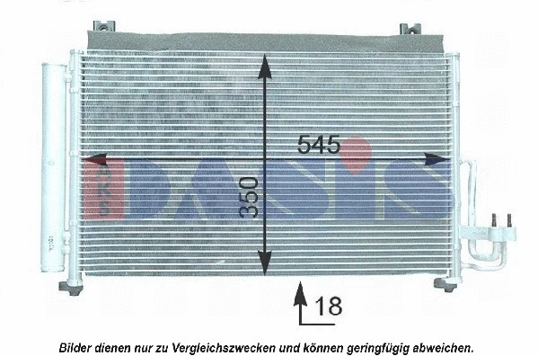 Condenser, air conditioning (512038N)
