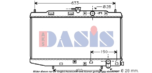 Radiator, engine cooling (100321N)